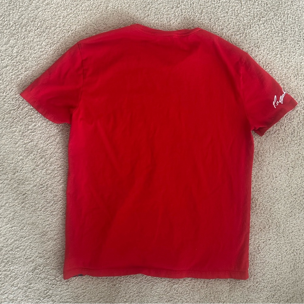 POLO RALPH LAUREN Red T-Shirt - Picture 2 of 4